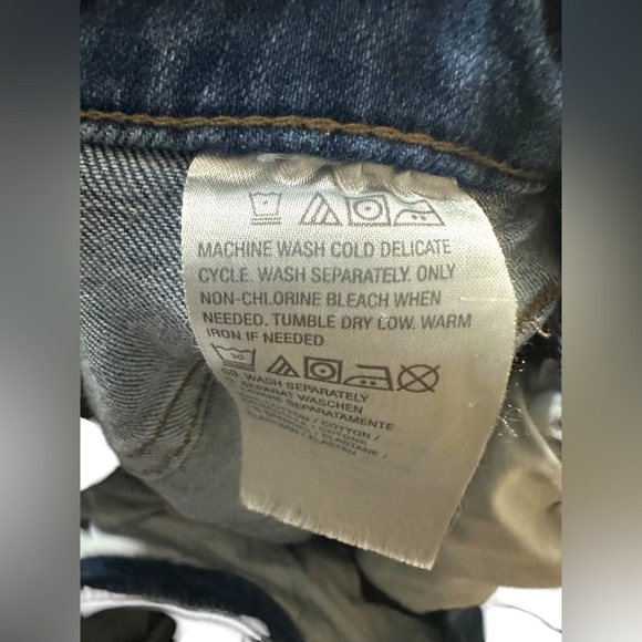 Candice Cameron Bure Denim 4T High Waisted Cropped Straight Leg Jeans - Picture 6 of 6